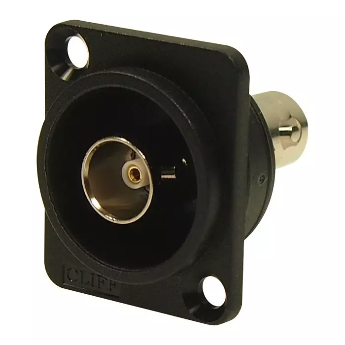 CLIFF ELECTRONIC COMPONENTS RF COAXIAL, BNC JACK, 75 OHM, PANEL, CP303095