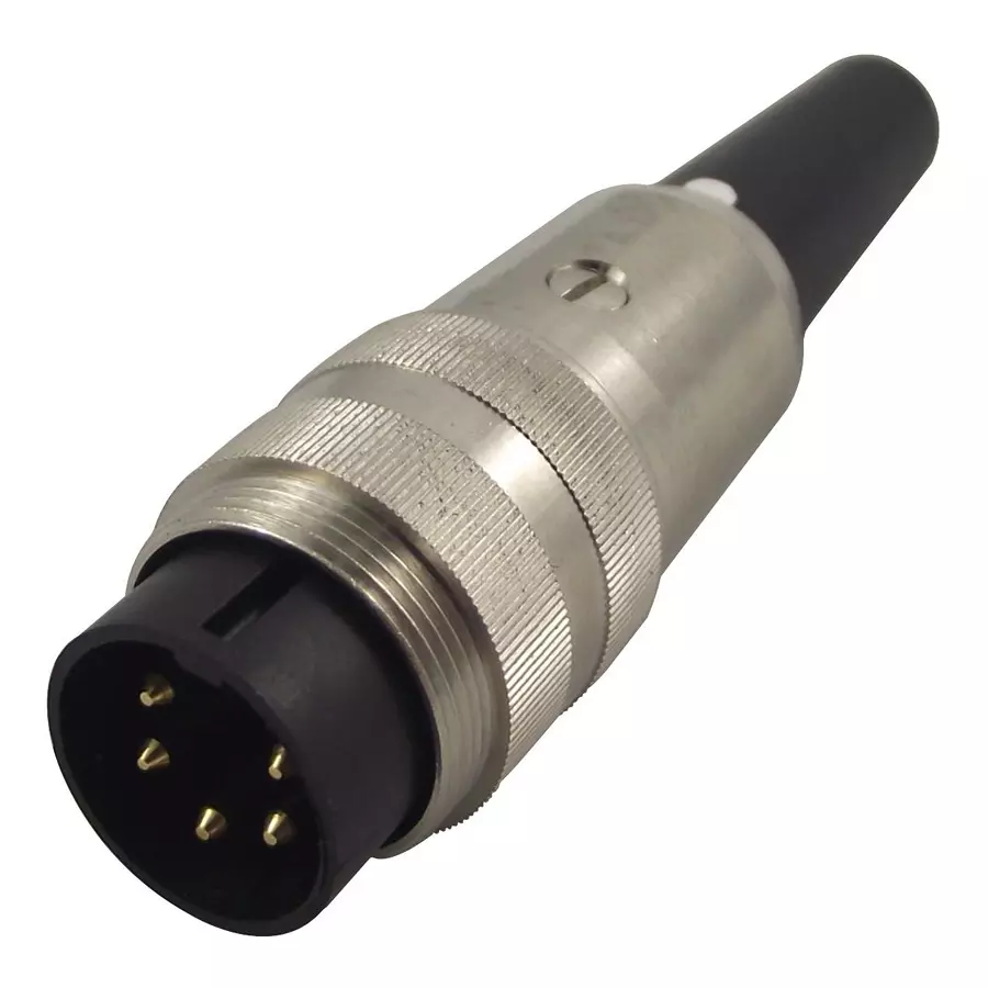 LUMBERG PLUG, DIN, CABLE, SOLDER, 5WAY, SV 50/6