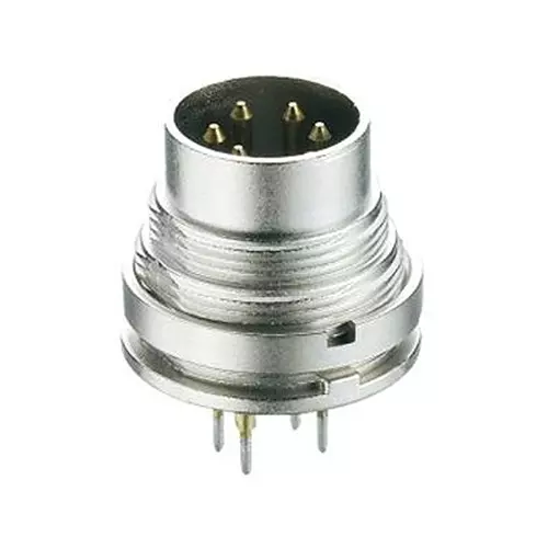 LUMBERG CIRCULAR CONNECTOR, RCPT, 8POS, PANEL, SGR 81