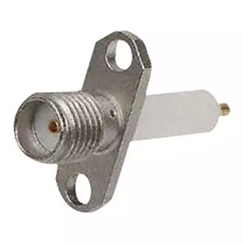 RADIALL RF COAX, SMA, STR FLANGED JACK, PANEL, R124464000W