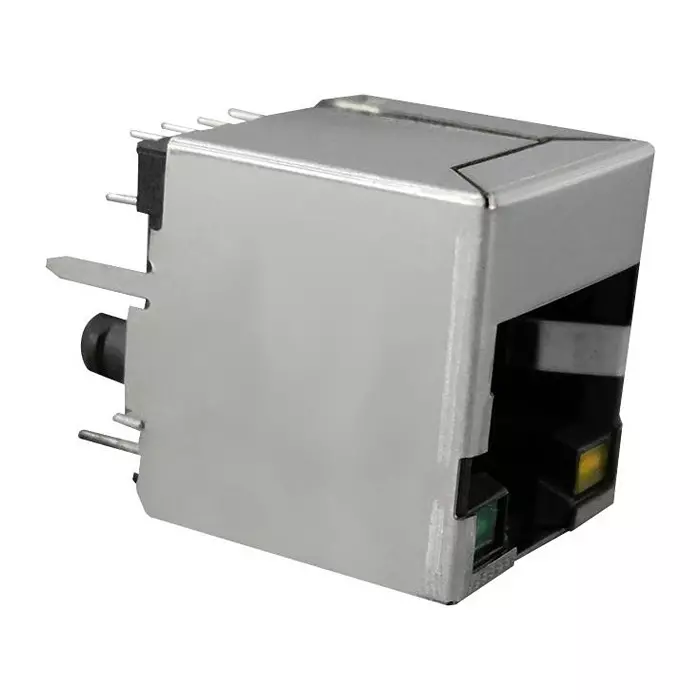 STEWART CONNECTOR CONNECTOR, RJ45, JACK, 8P8C, TH, SS-74301-001