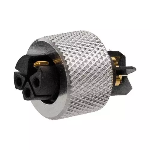 STEWART CONNECTOR SENSOR CONNECTOR, M12, RCPT, 4POS, PANEL, SS-12500-002