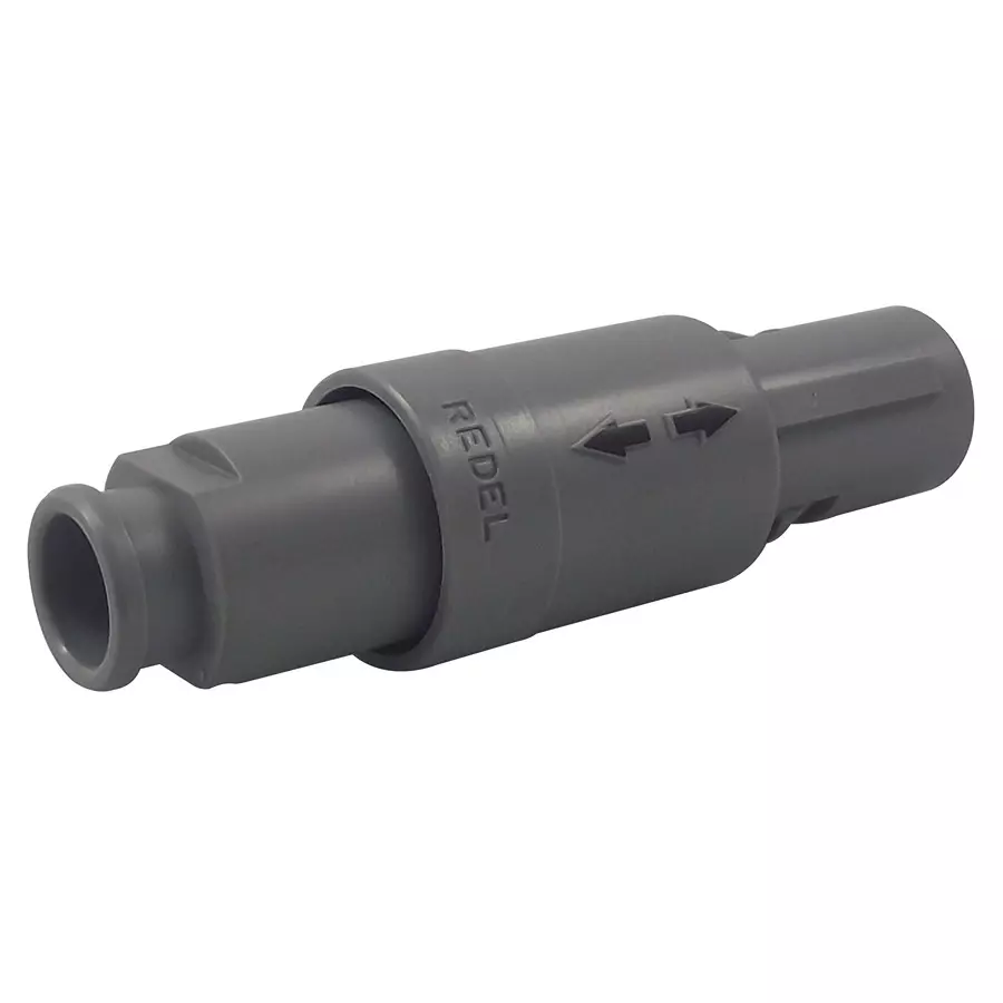 REDEL Circular Connector, Plug, 3Pos, Cable, PAH.N0.3GL.LC65GZ