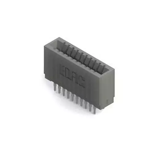 EDAC CARD EDGE CONN, DUAL, 20POS, PRESS FIT, 745-020-520-201