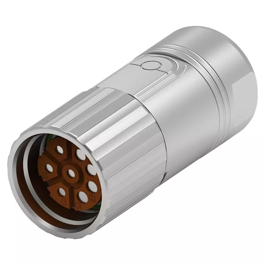 INTERCONTEC - TE CONNECTIVITY CIRCULAR CONN, PLUG, 8POS, CABLE, BSTA108NN00480236000