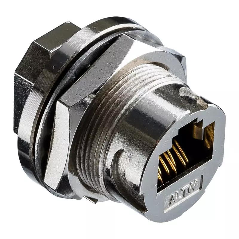 AMPHENOL LTW Adapter, Rj45 8P Jack-Jack, Cat6A, RCM-6APFFH-TCM7001.