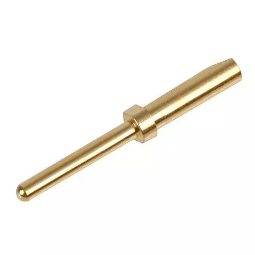 BULGIN LIMITED Circular Contact, Pin, 24-20 Awg, Solder, SA3148/1 (Pack of 10 Pcs)