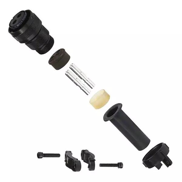 AMPHENOL INDUSTRIAL Circular MIL Spec Equivalent Connectors CIRCULAR, SIZE 32, 25WAYS, PIN (L/C), GTC06GR32-25P-LC