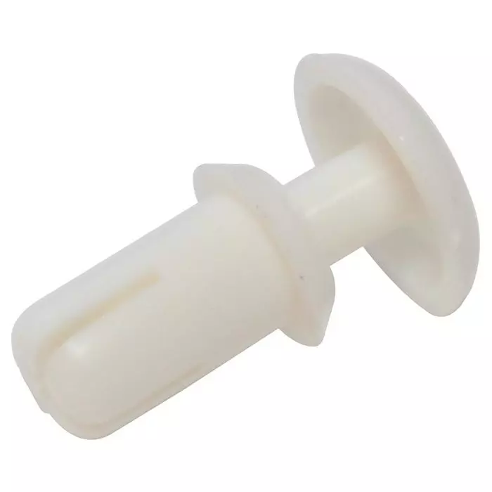 ESSENTRA COMPONENTS Plastic Rivets SNAP RIVET, NYLON 6, 2.7MM, WHITE, PK100, SR 2648W (Pack of 100)