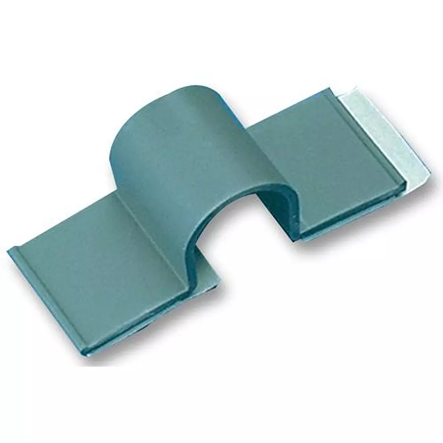 PANDUIT Cable Clamps / Cable Clips CLIP, DUAL PAD, ADHESIVE, PK100, A2C25-A-C8 (Pack of 100)