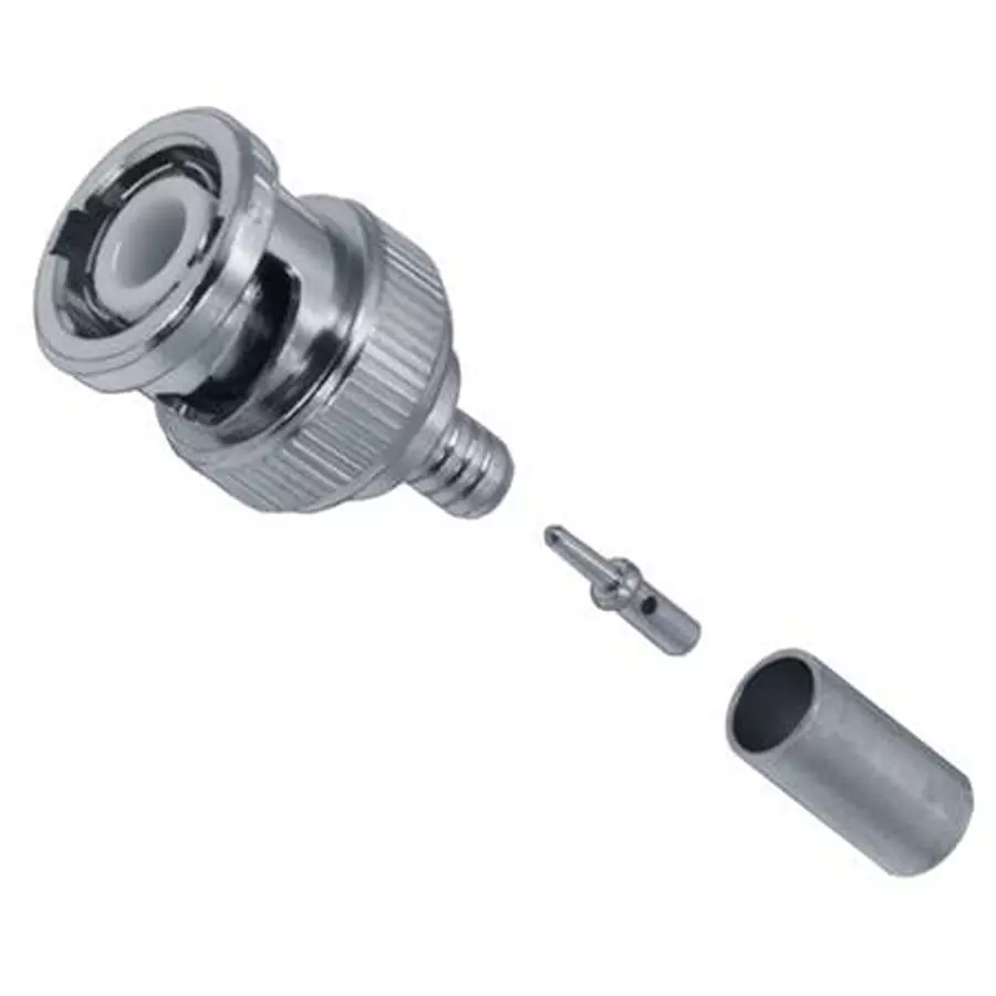 AMPHENOL RF RF/COAXIAL, BNC PLUG, STRAIGHT, 50 OHM, SOLDER, 112552