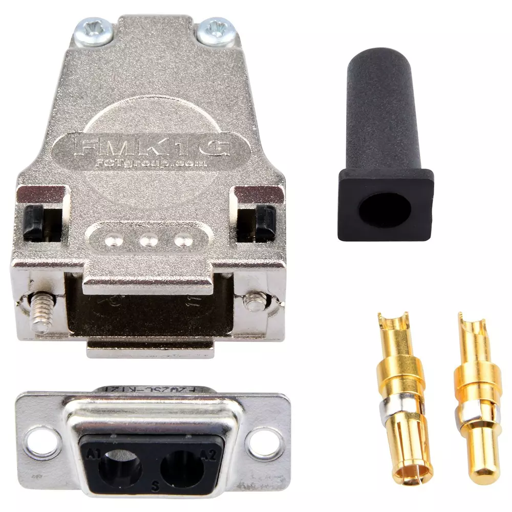 MOLEX COMBO D-SUB CONN, RCPT, DE-2W2C, SOLDER, 173114-0081