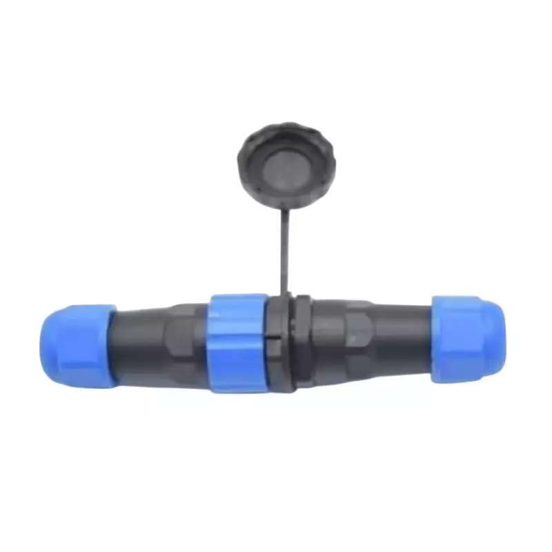 Sibass Electric 5 Pin Connector Straight to Straight 17 mm 5 A Waterproof IP68 Rating with CE Mark (Pack of 100)