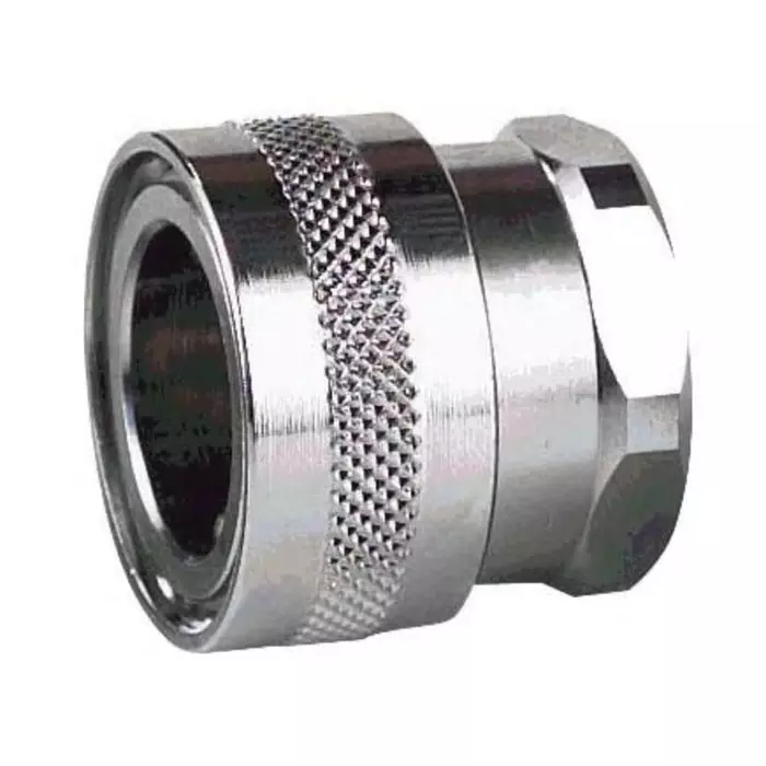 Nito Hose Connector Straight Stainless Steel Female 19.05 mm (3/4 Inch) 25 bar, 63500A3 (Pack of 10)