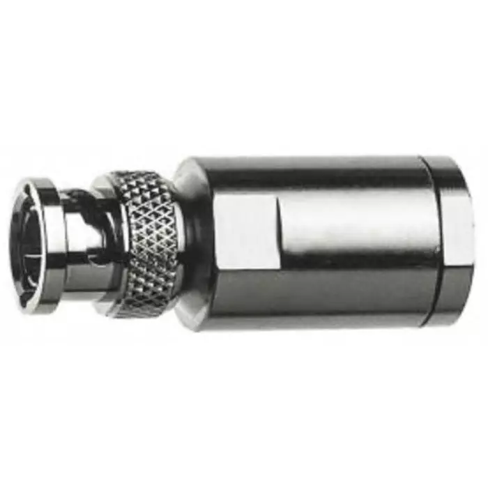 Telegartner Plug Cable Mount BNC Connector 50 Ω Clamp Termination Straight Body, J01000A1940