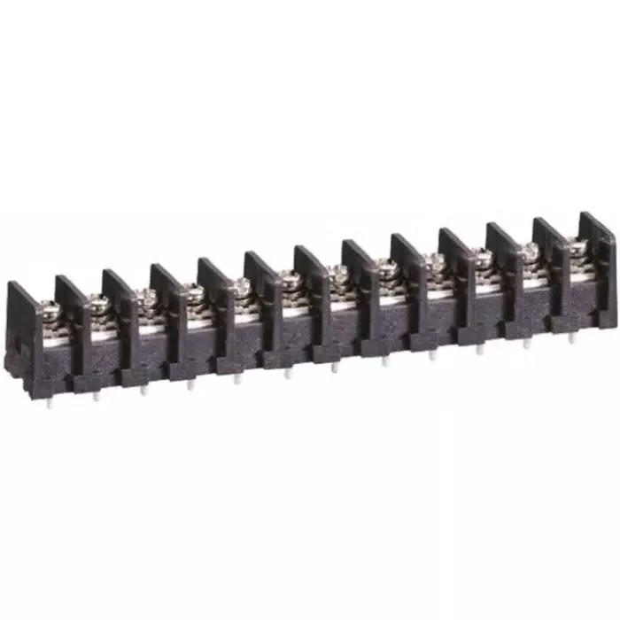 Sato Parts Barrier Strip 12 Contact 7.62 mm Pitch 1 Row 10 Amp 250 V Solder Termination, ML-40-S1BYF-12P