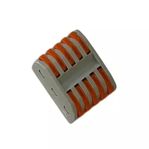 ENERTECH Parallel Connector 5 Way Non-DIN Rail for Industrial Use, PCT 2-5