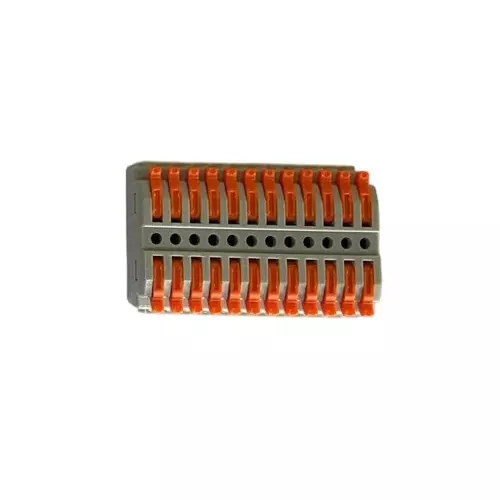 ENERTECH Parallel Connector 12 Way Non-DIN Rail for Industrial Use, PCT 2-12