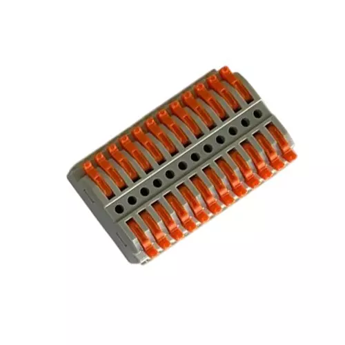 ENERTECH Parallel Connector 12 Way Non-DIN Rail for Industrial Use, PCT 2-12