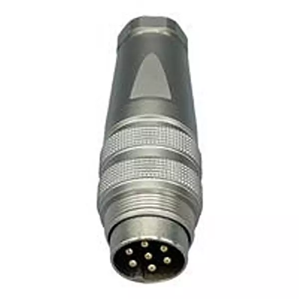 NORCOMP Circular Connector, PLUG, 5POS, SOLDER, 878-05B-103RKT1