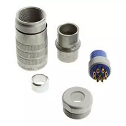 AMPHENOL AEROSPACE Circular Connector, PLUG, 9 POSITION, CABLE, 165-14