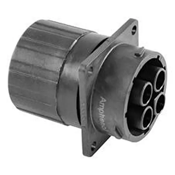 AMPHENOL SINE/TUCHEL Circular Connector, RCPT, 4POS, CRIMP, RTS018N4SHEC03