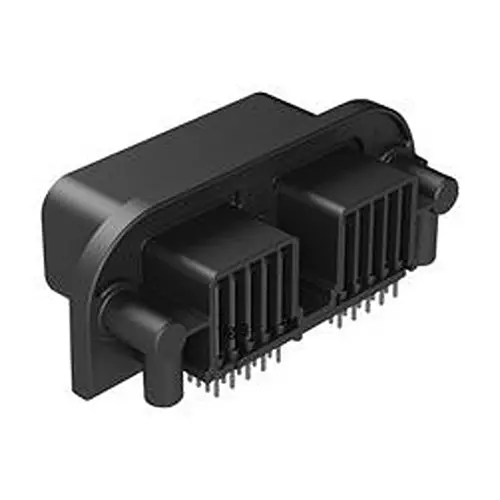 AMPHENOL SINE/TUCHEL Automotive Conn, R/A Rcpt, 24Pos, 7.5A, ARC23-24PB-BM01SP1