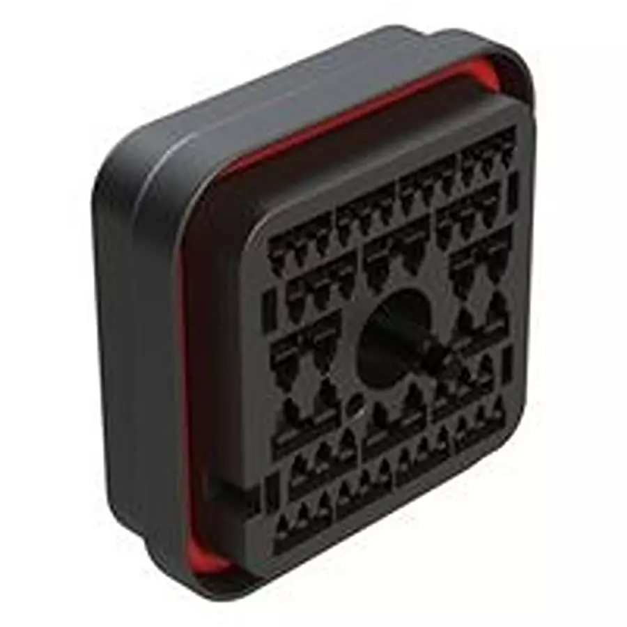 AMPHENOL SINE/TUCHEL Automotive Housing, Plug, 48P, 13A, Blk, ARB16-48SDR-L018