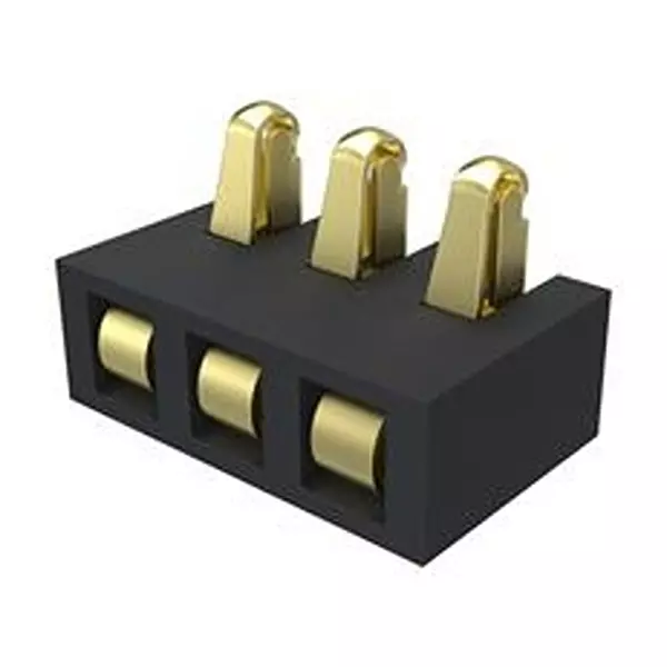 AMPHENOL COMMUNICATIONS SOLUTIONS Battery Connector, 3Pos, 2.5 mm, Smd, 10008318-001LF