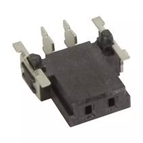 HARTING Conn, Pcb Rcpt, R/A, 2Pos, 1Row, 2.54 mm, 15650022601000