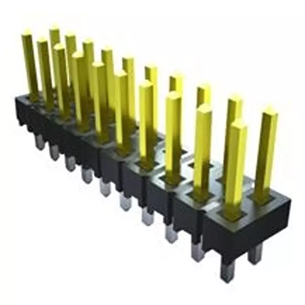 SAMTEC Connector, Header, 40Pos, 2Row, 2.54 mm, TSW-120-07-L-D