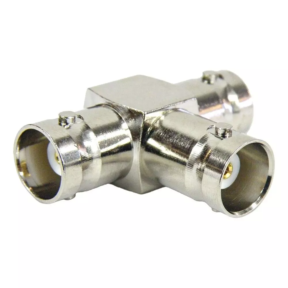 FAIRVIEW MICROWAVE Rf Adapter, Bnc Jack-Bnc Jack/Jack, SM9125