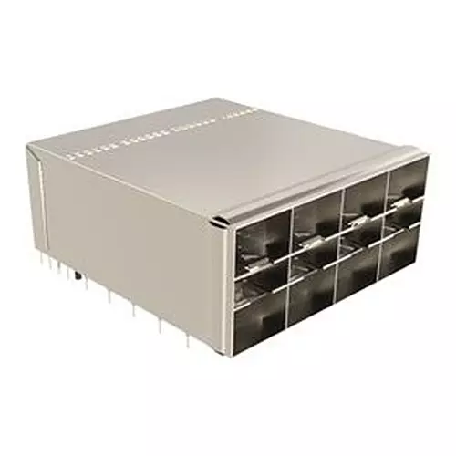 AMPHENOL COMMUNICATIONS SOLUTIONS Conn Cage, Sfp, 8Port, Press-Fit, UE864T4C2M00361.