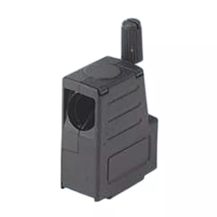 MH CONNECTORS D Sub Backshell, BLACK, 9WAY, MHDSSK-P-9-L-K