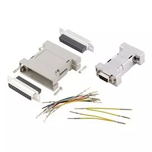 MH CONNECTORS D-Sub Adaptor, 9Pos, Rcpt, Plastic, Ga0909Fflgk-Rc