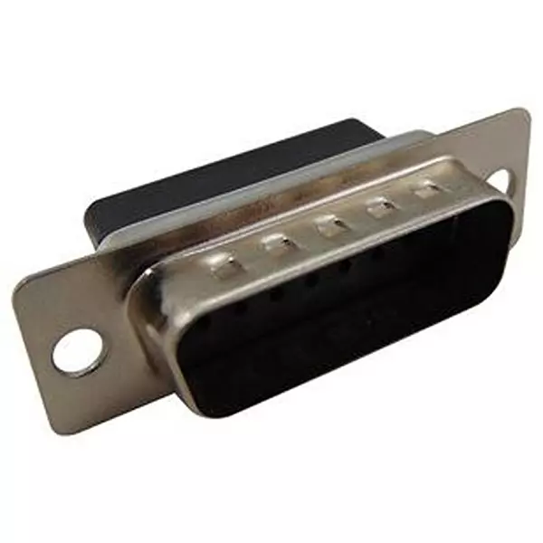 MH CONNECTORS D-Sub Housing, Plug, Da, Steel, Mhdbc15Sp (Pack of 10)