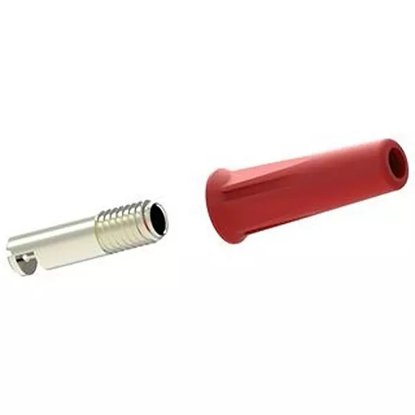 MULTICOMP PRO Test Jack, 36A, Solder, Red, 76-1696