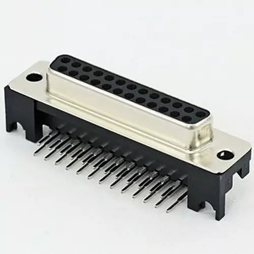 Omron D-Sub Connector Socket L-Shaped Terminal AC 300 Rated Voltage 25 Pole, XM3B Series