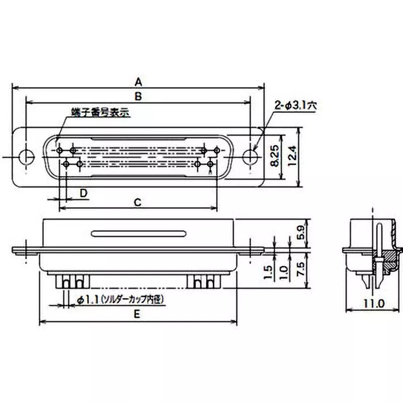 fujikura-pin-connector-17je-23090-02d1
