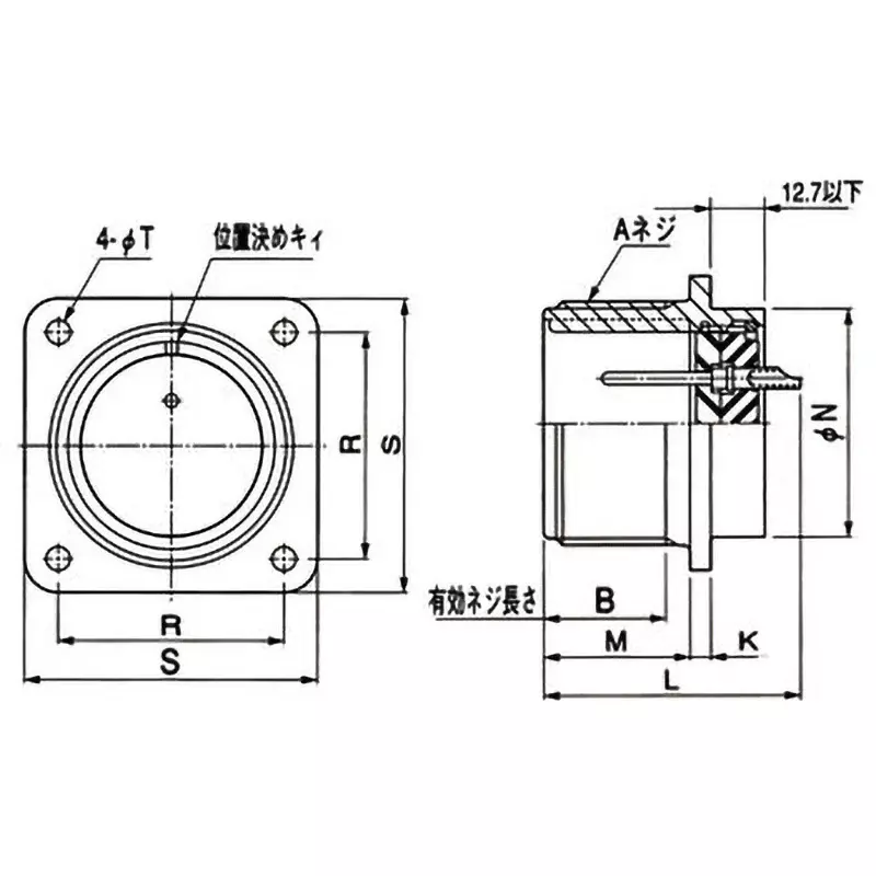 jae-panel-mounting-receptacle-pin-socket-insert-4-pole-nms3102a14s-2p