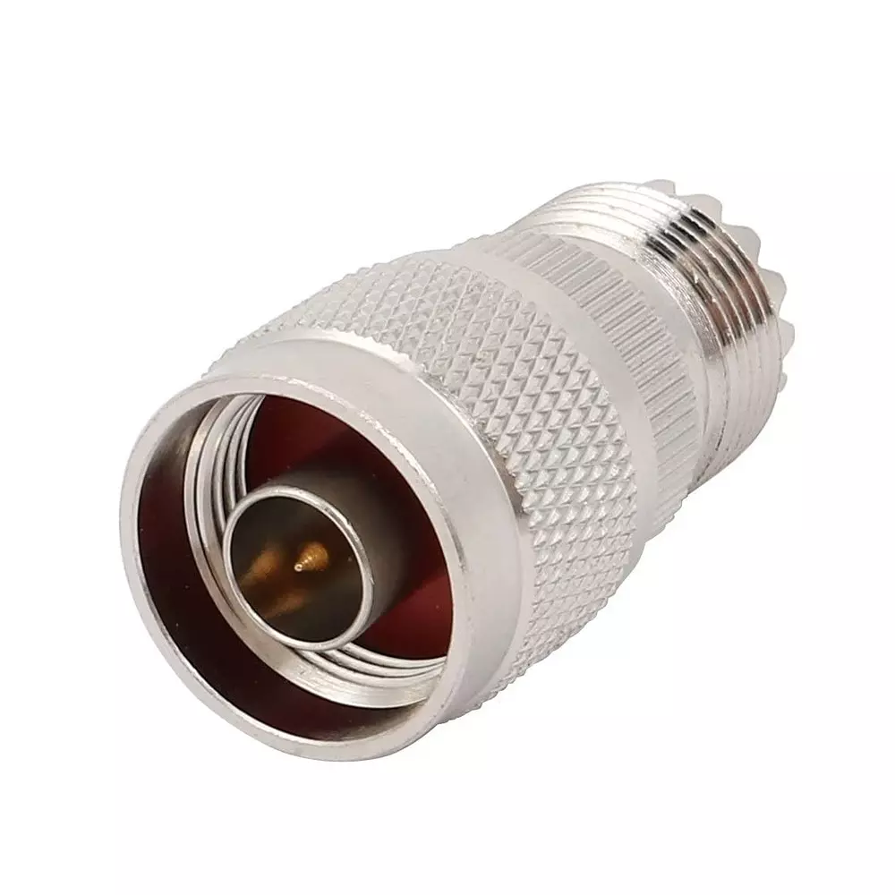 GENERIC N Male to UHF Female (SO-239) Straight RF Coaxial Adapter 50 Ω Impedance