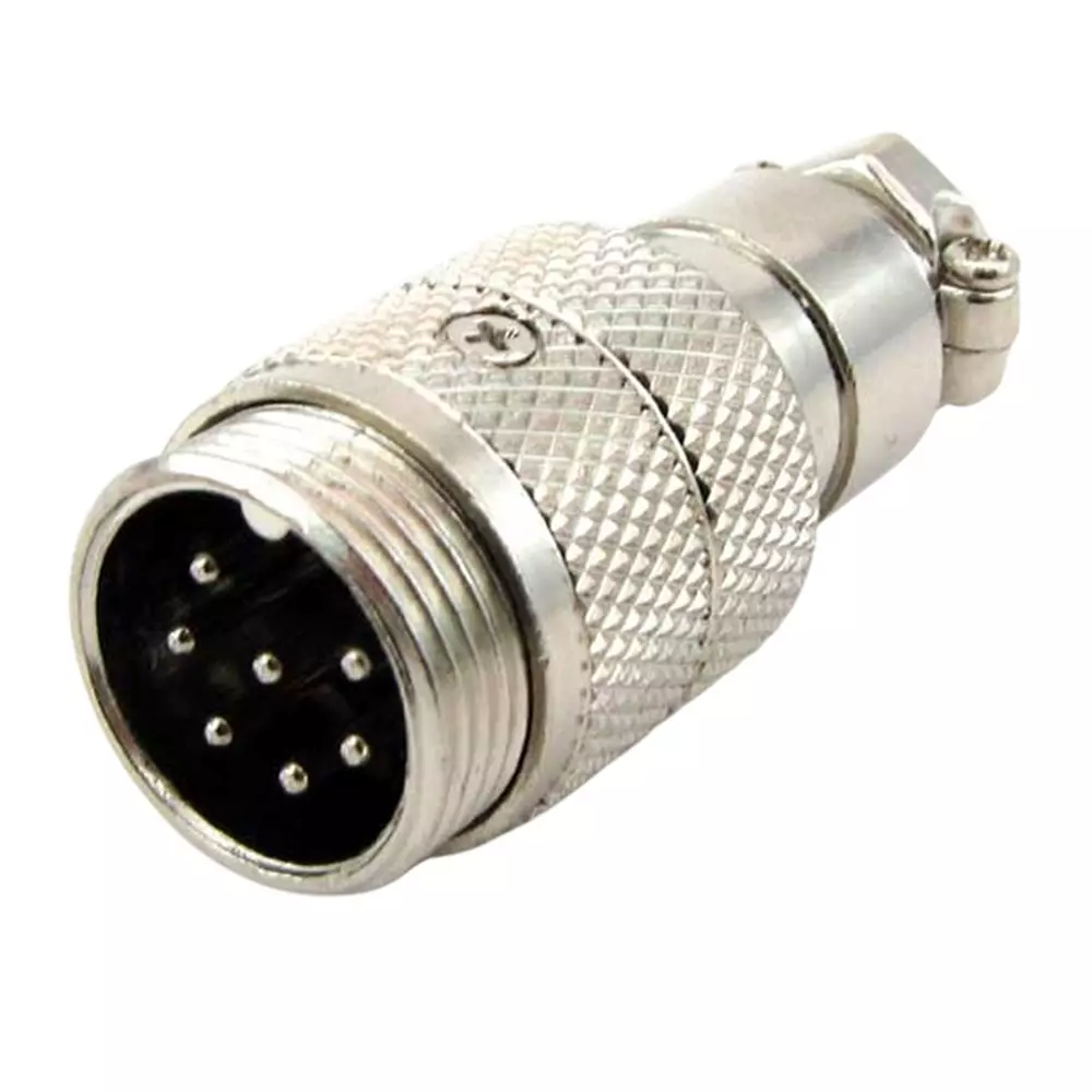 Kyoritsu Electronics Microphone Connector Solder Terminal, WTN-11-404/7P (MIC-7J)