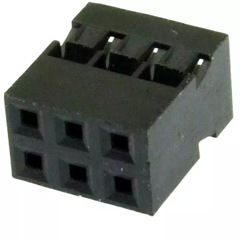 Kyoritsu Electronics Mini QI Connector 250 V Rated Voltage, QII2mm-6 (Pack of 20)