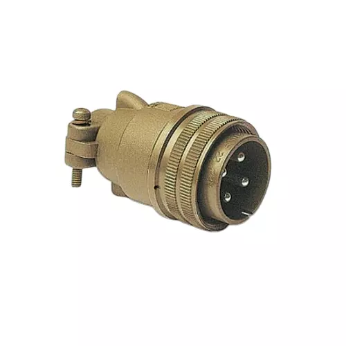 Mitsubishi Electric Cable Connector Copper Base Alloy - Silver Plated Contact Material and Polychloroprene Insulator, MS3106F