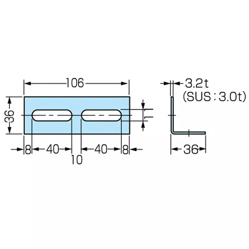 kameda-denki-multi-angle-connector-l-40-suitable-wire-l-40-applicable-bracket-un-40j-sus