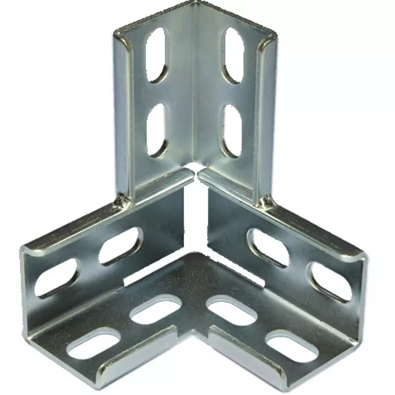 Kameda Denki Multi-Angle Connector Steel plate / Unichrome plating Material/Finish L-40 W, L-40 WP Suitable For, UN-4-UN