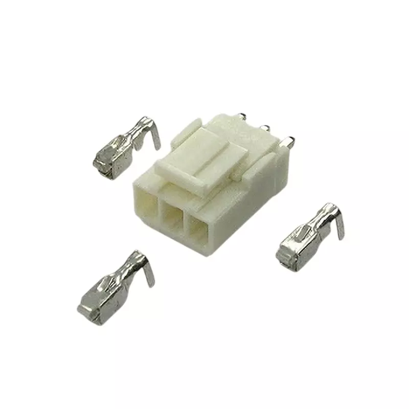 GB Nylon Connector 5 A Rating 4 mm Cell Spacing 3 No. of Pin, ZL3963-3PS
