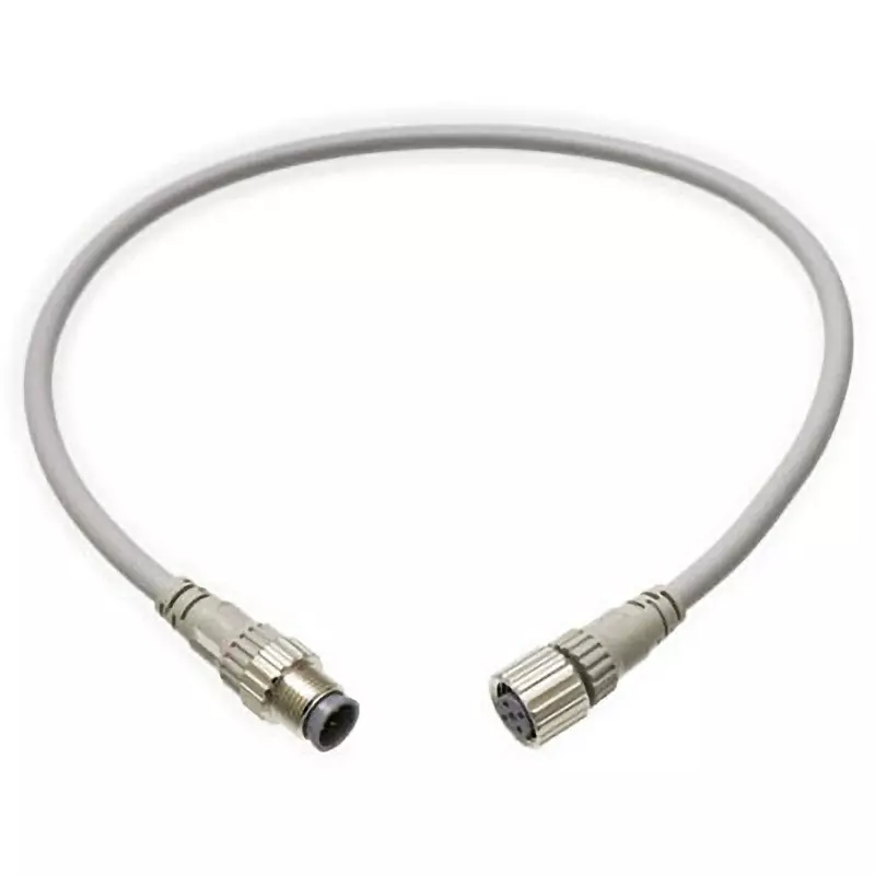 Omron Cable Attached Circular Waterproof Socket/Plug Connector on Both Side, XS2W-D421-B81-F