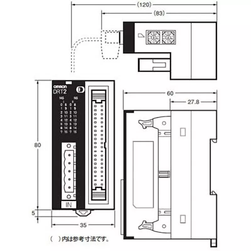 Omron Connector Terminal 32-point output connector type