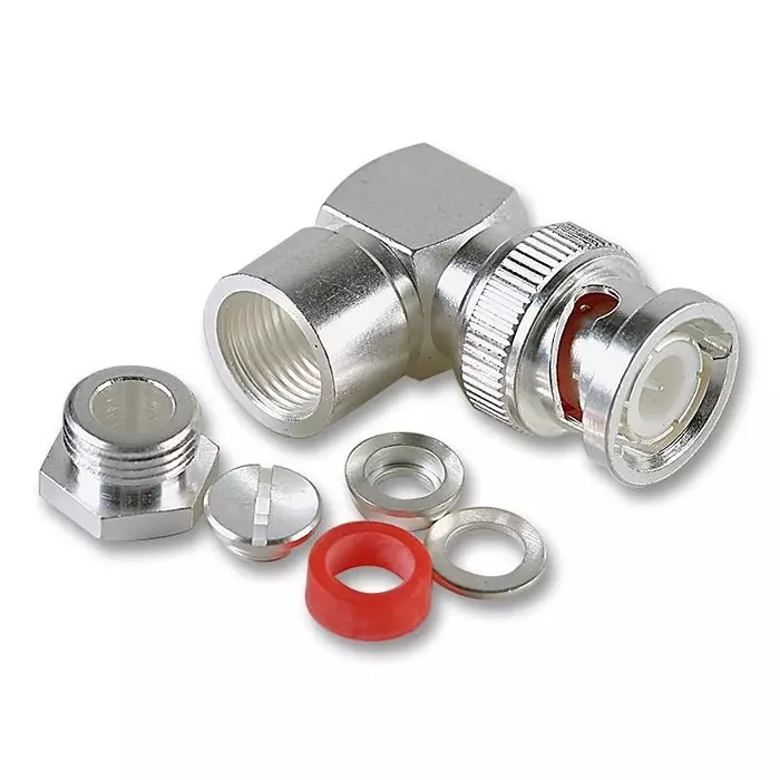 MULTICOMP PRO RF Connectors RF COAXIAL, BNC, RIGHT ANGLE PLUG, 50OHM, MP-13-06-1 TSS RG58U